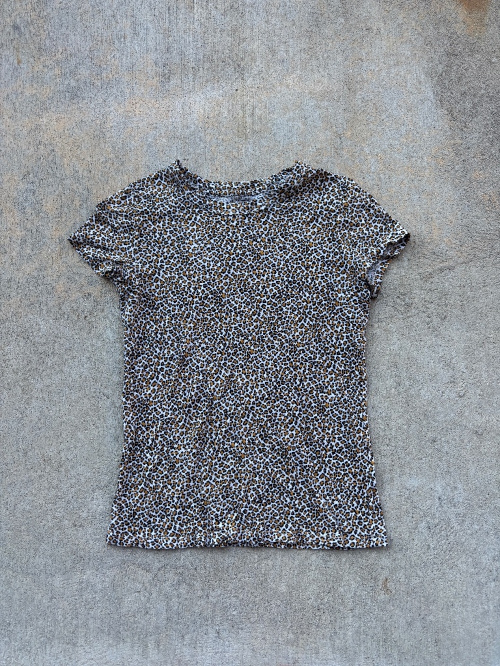 Banana Republic Leopard Cotton Baby Tee
